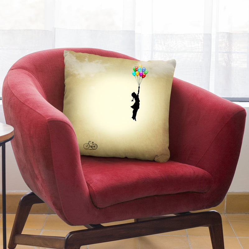 Balloon Throw Pillow By Mark Ashkenazi