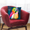 Owl Wpap Throw Pillow By Mark Ashkenazi