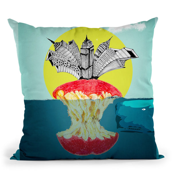 Sea Life 9 Throw Pillow By Mark Ashkenazi