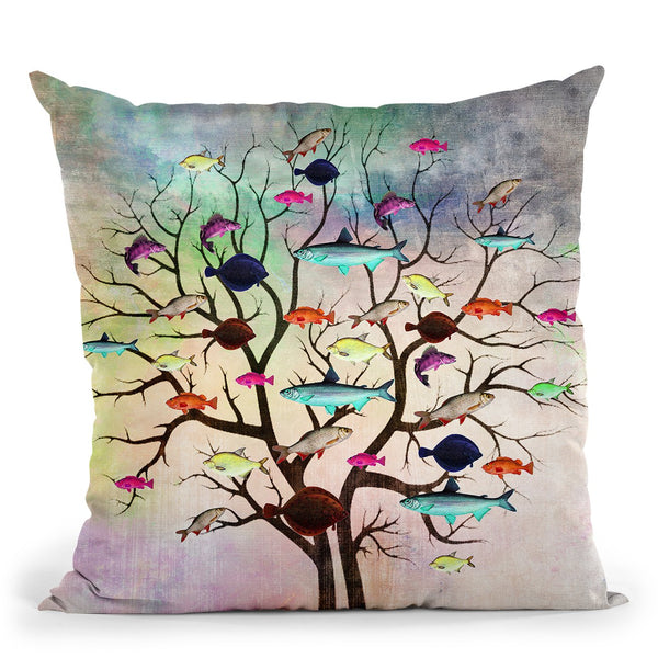 Tree Ii Throw Pillow By Mark Ashkenazi