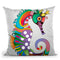 Sea Horse Throw Pillow By Mark Ashkenazi