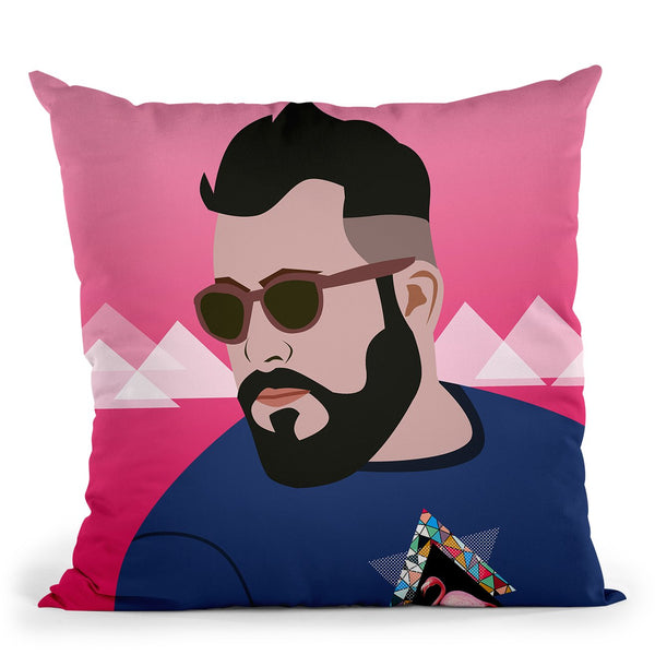 Cute Throw Pillow By Mark Ashkenazi