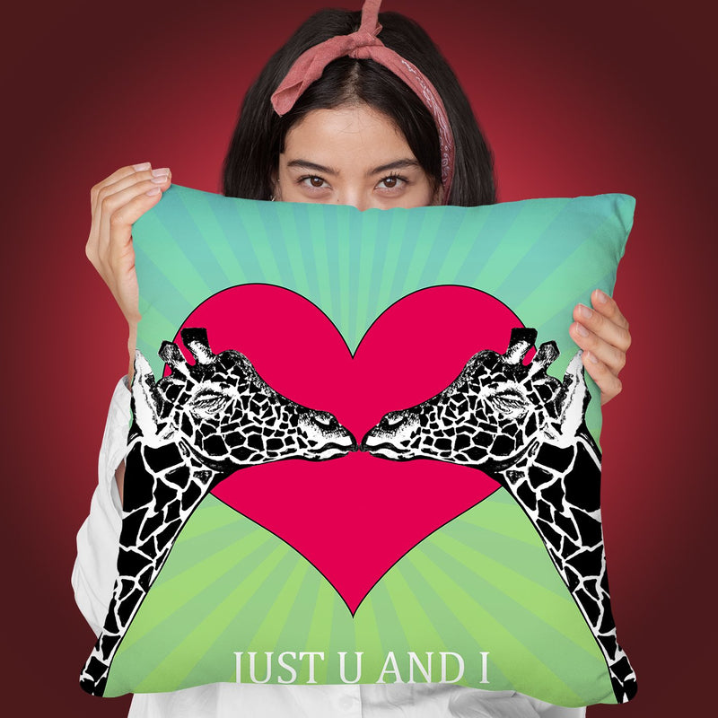 Just You And I Throw Pillow By Mark Ashkenazi
