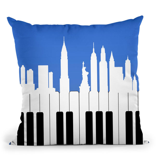Nyc Throw Pillow By Mark Ashkenazi
