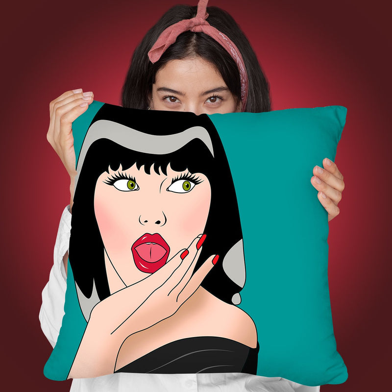 Emotion
 Throw Pillow By Mark Ashkenazi