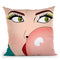 Foto Bubble Gum Throw Pillow By Mark Ashkenazi