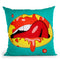 Lips Throw Pillow By Mark Ashkenazi