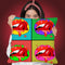 Lips Ii Throw Pillow By Mark Ashkenazi