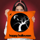Happy Halloween Throw Pillow By Mark Ashkenazi
