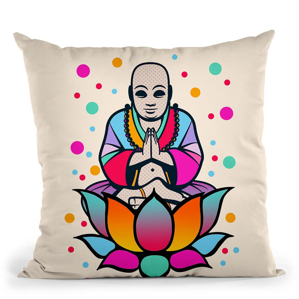 Buddha Throw Pillow By Mark Ashkenazi