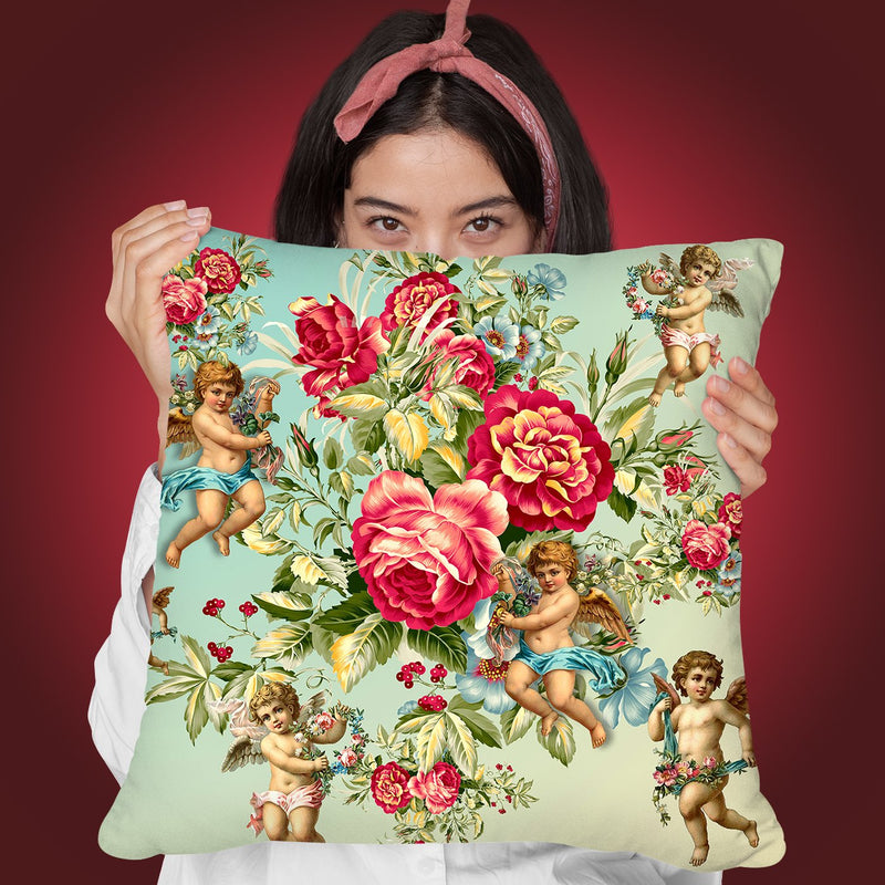 Roses Ii Throw Pillow By Mark Ashkenazi