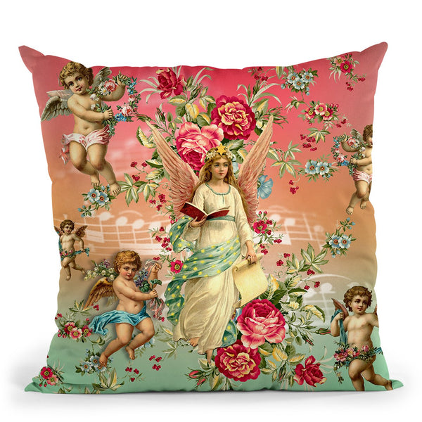 Roses Iii Throw Pillow By Mark Ashkenazi