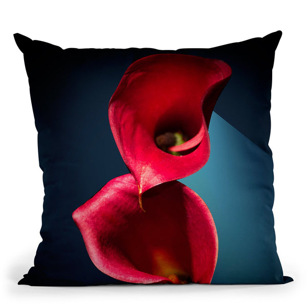 Cala Lilies Ii Throw Pillow By Mark Ashkenazi