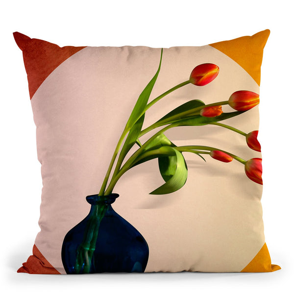 Tulips Iii Throw Pillow By Mark Ashkenazi