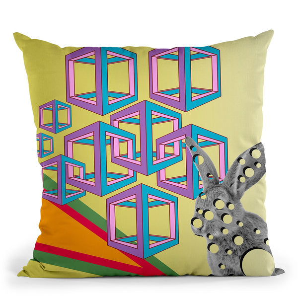 Geometric Throw Pillow By Mark Ashkenazi