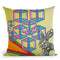 Geometric Throw Pillow By Mark Ashkenazi
