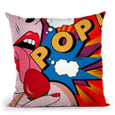 Pop Throw Pillow By Mark Ashkenazi