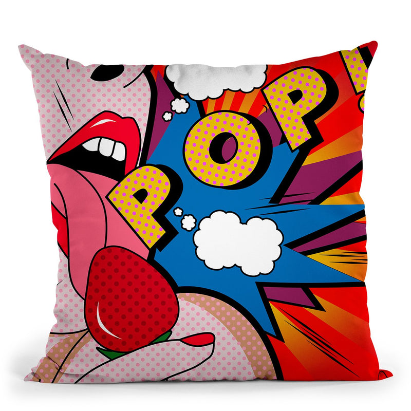 Pop Throw Pillow By Mark Ashkenazi