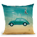 Volkswagen Ii Throw Pillow By Mark Ashkenazi