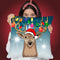 Christmas Deer Ii Throw Pillow By Mark Ashkenazi