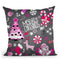Christmas Deer Throw Pillow By Mark Ashkenazi