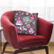 Christmas Deer Throw Pillow By Mark Ashkenazi