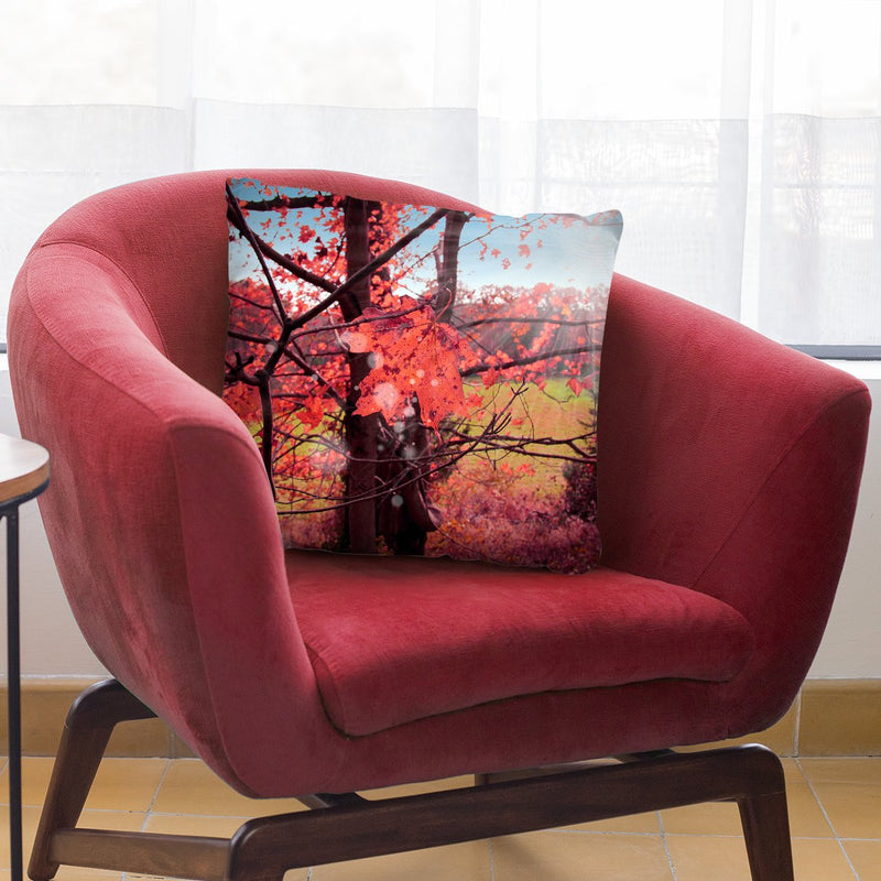 Forest Throw Pillow By Mark Ashkenazi