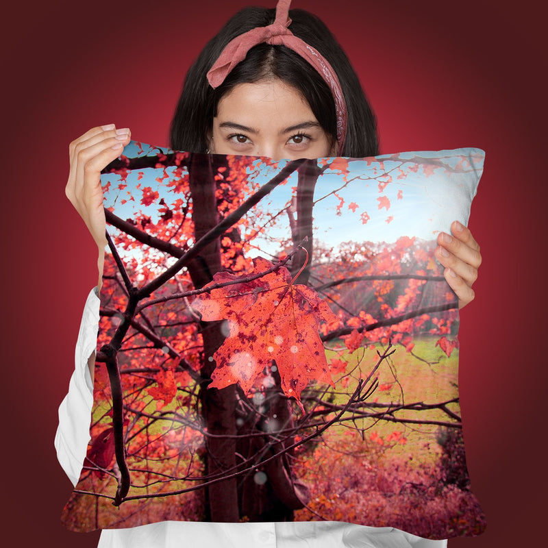 Forest Throw Pillow By Mark Ashkenazi