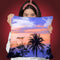 Coastal Palms I Throw Pillow By Mark Ashkenazi