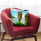 Coastal Palms Iii Throw Pillow By Mark Ashkenazi