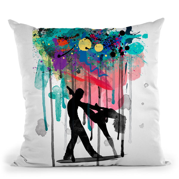 Leigh Bowery Throw Pillow By Mark Ashkenazi