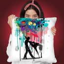 Leigh Bowery Throw Pillow By Mark Ashkenazi