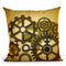 Clock Map Ii Throw Pillow By Mark Ashkenazi