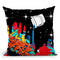 Mini Mal I Throw Pillow By Mark Ashkenazi