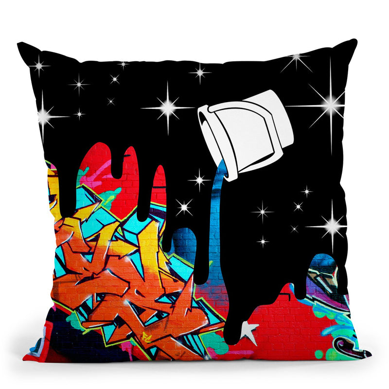 Mini Mal I Throw Pillow By Mark Ashkenazi