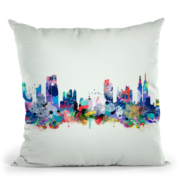 Mini Mal Ii Throw Pillow By Mark Ashkenazi