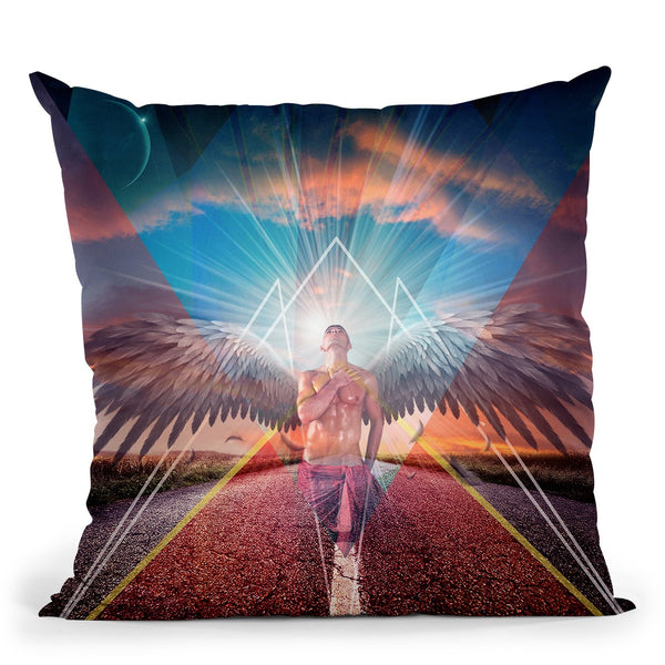 Sumer Time Vi Throw Pillow By Mark Ashkenazi