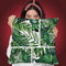 Tropical Leaves Throw Pillow By Mark Ashkenazi