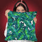 Tropical Leaves I Throw Pillow By Mark Ashkenazi