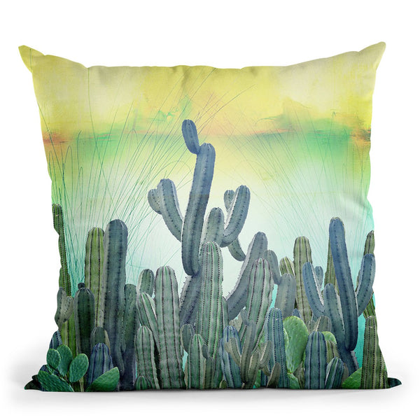 Tropical Leaves Iii Throw Pillow By Mark Ashkenazi