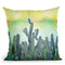 Tropical Leaves Iii Throw Pillow By Mark Ashkenazi