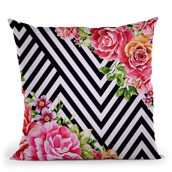 Ficus Elastica Throw Pillow By Mark Ashkenazi