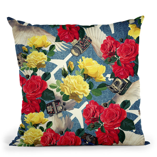 Flamingo Tropical Throw Pillow By Mark Ashkenazi
