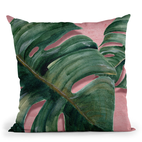 Love Tropical Throw Pillow By Mark Ashkenazi