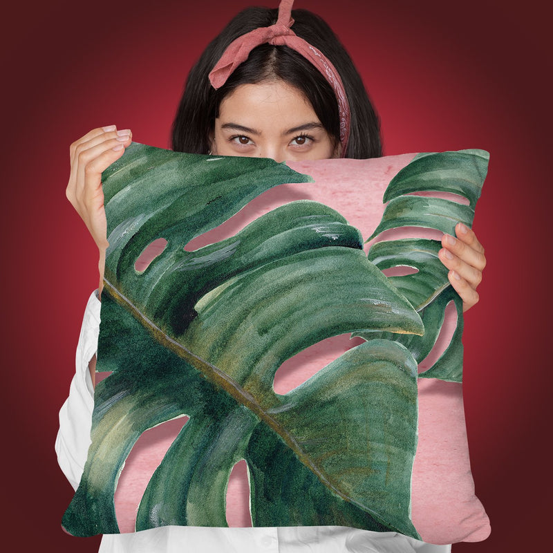 Love Tropical Throw Pillow By Mark Ashkenazi