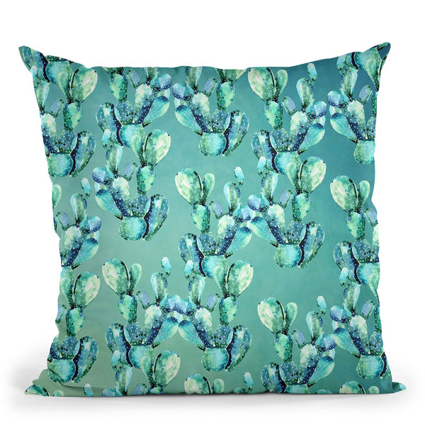 Tropical Leaves Vi Throw Pillow By Mark Ashkenazi
