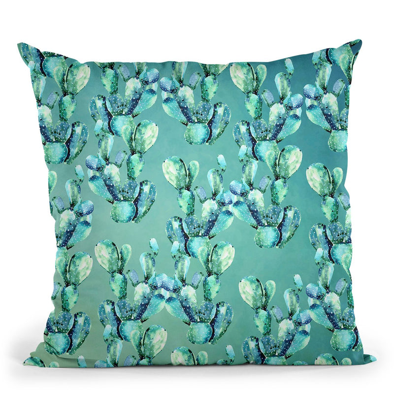 Tropical Leaves Vi Throw Pillow By Mark Ashkenazi