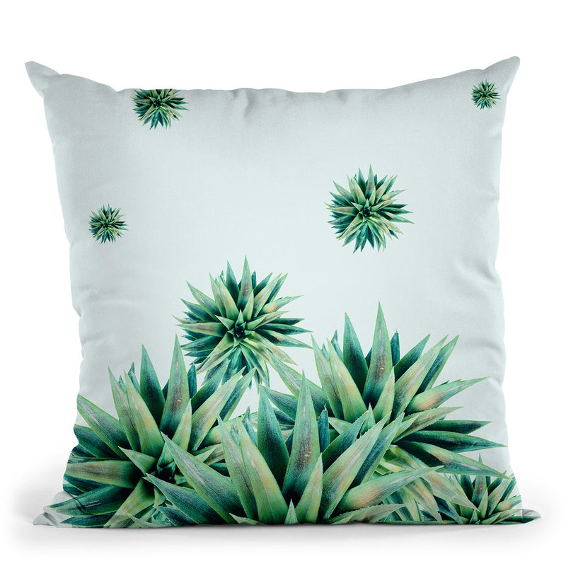 Tropical Filing Throw Pillow By Mark Ashkenazi