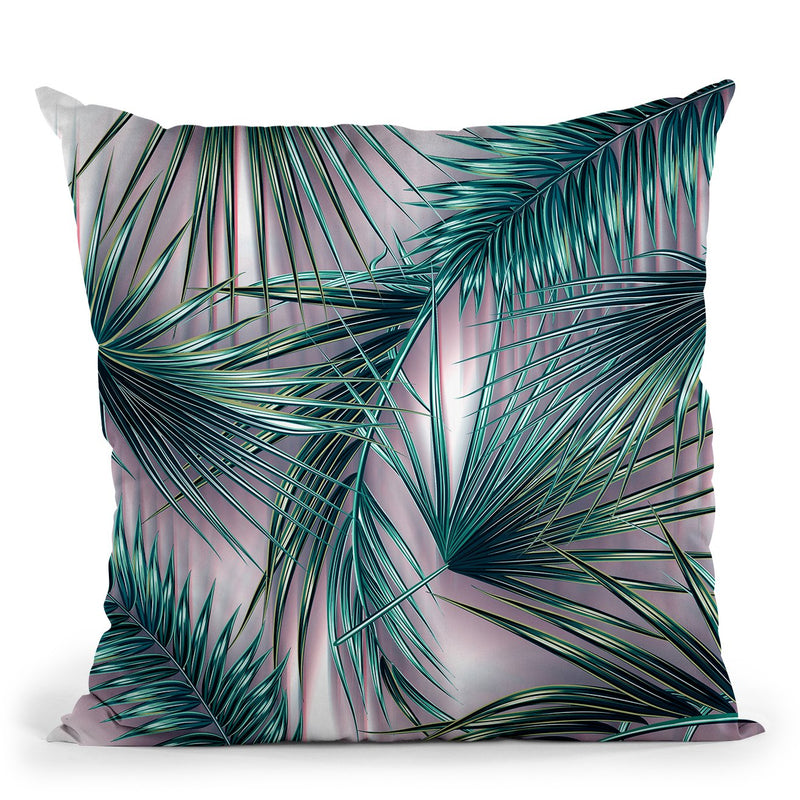 Tropical Flower Throw Pillow By Mark Ashkenazi