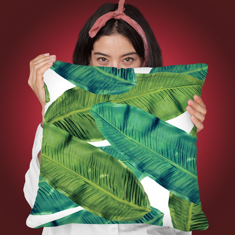 Tropical Vector Throw Pillow By Mark Ashkenazi